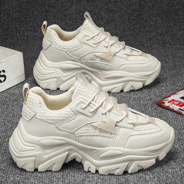 Herrsneakers | Sportig | Med Snörning | Chunky Sula