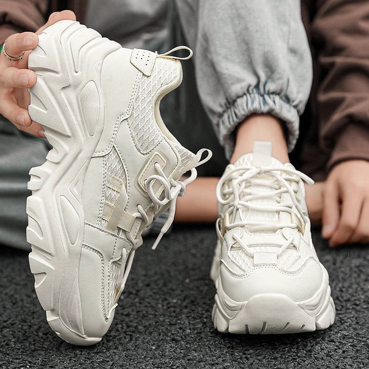 Herrsneakers | Sportig | Med Snörning | Chunky Sula