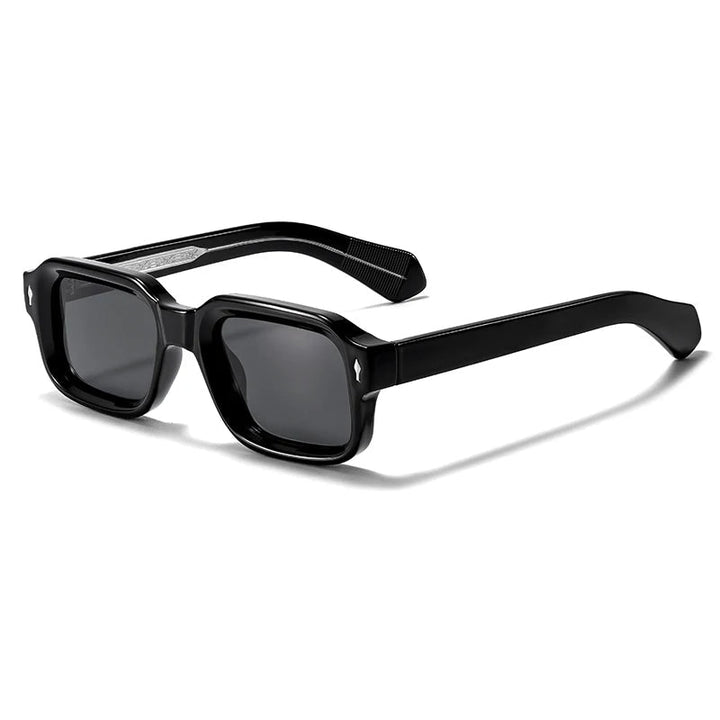 Herr Glasögon | Fyrkantig Ram | Retro Stil