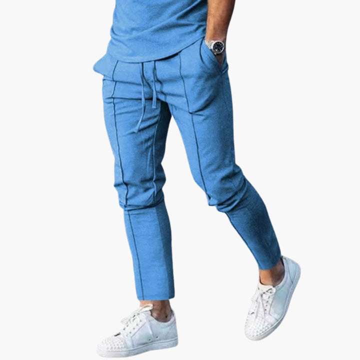 Herr Byxor | Slim Fit | Elastisk Midja