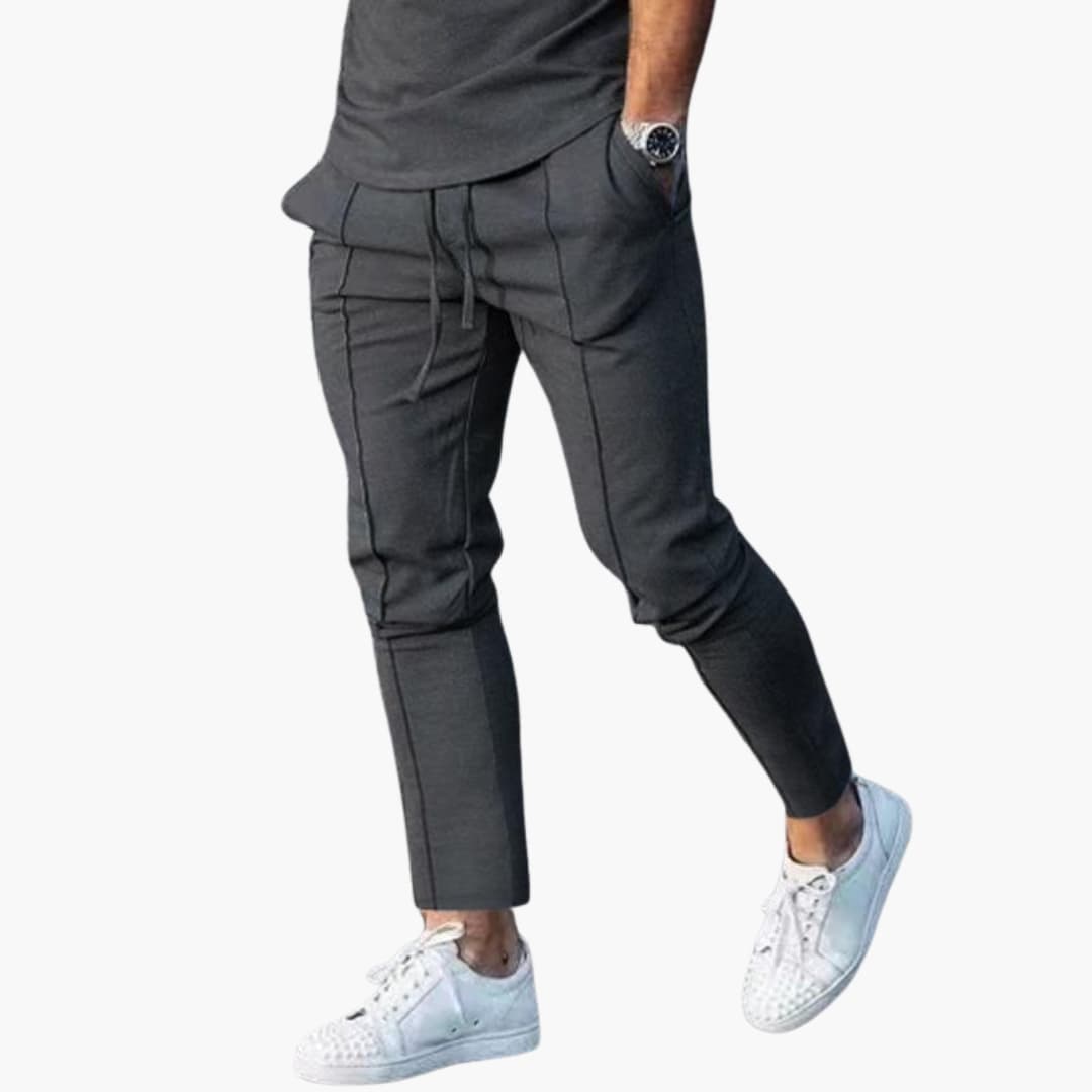 Herr Byxor | Slim Fit | Elastisk Midja
