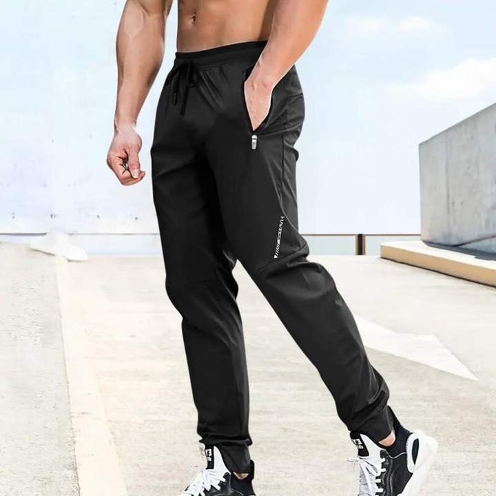Herr Joggers | Tapered | Med Dragkedja