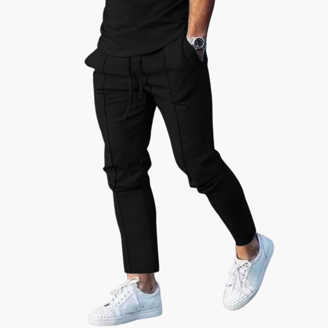 Herr Byxor | Slim Fit | Elastisk Midja