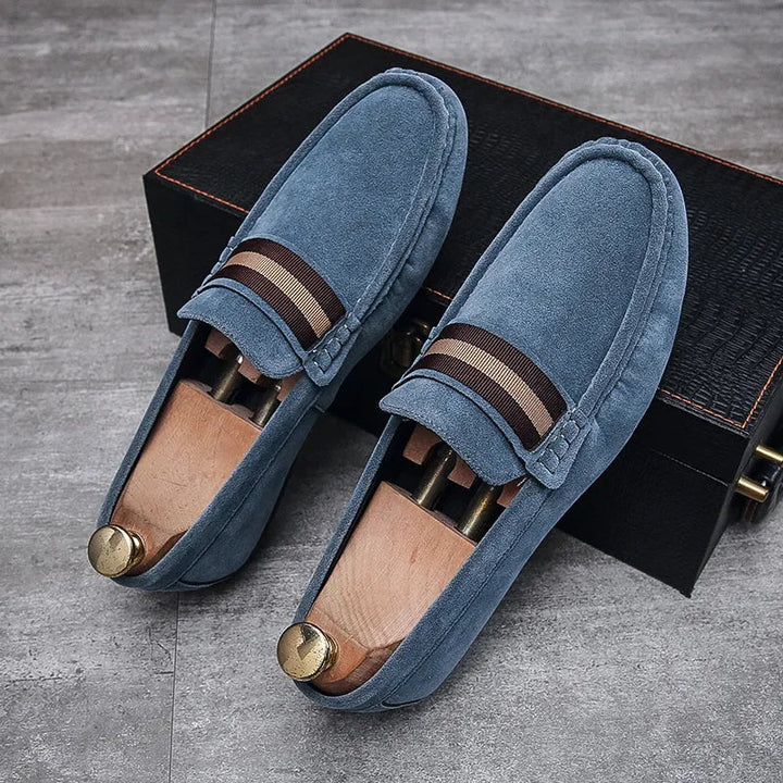 Herr Loafers | Slip-on Klassisk | Band Detalj