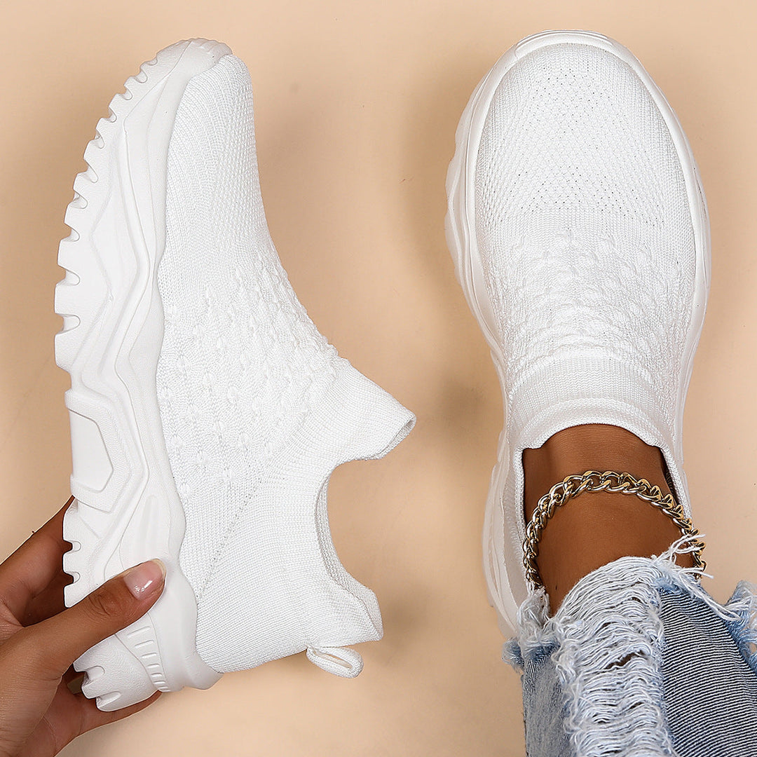 Dam Sneakers | Sportig | Snörning