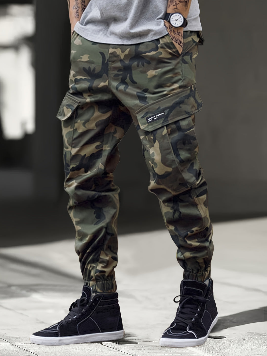 Herr Cargo Byxor | Straight | Med Fickor
