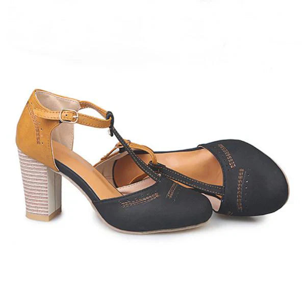 Dam Skor | T-rem Klack | Elegant