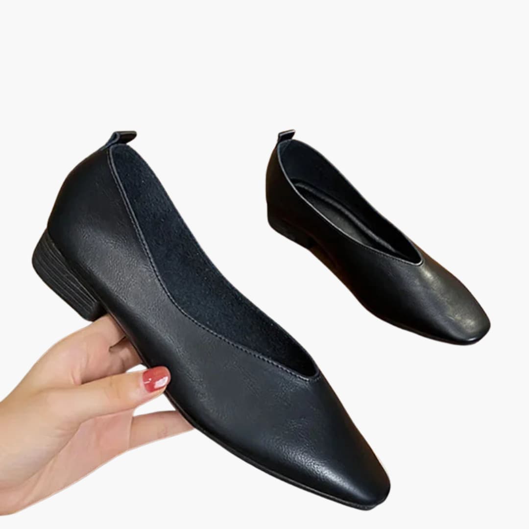 Dampumps | Elegant | Fyrkantig Tå