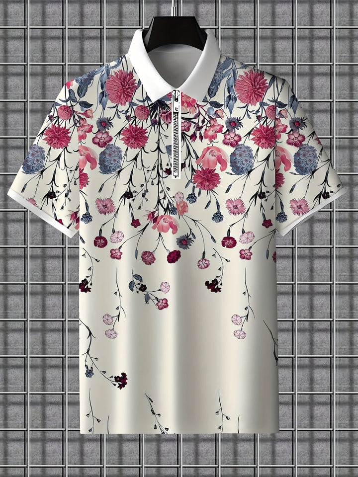 Herr Pikétröja | Rak | Kort Ärm
