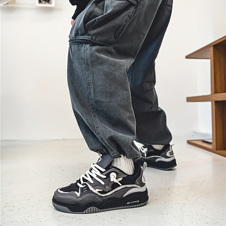 Herr Sneakers | Oversized | Med Snörning