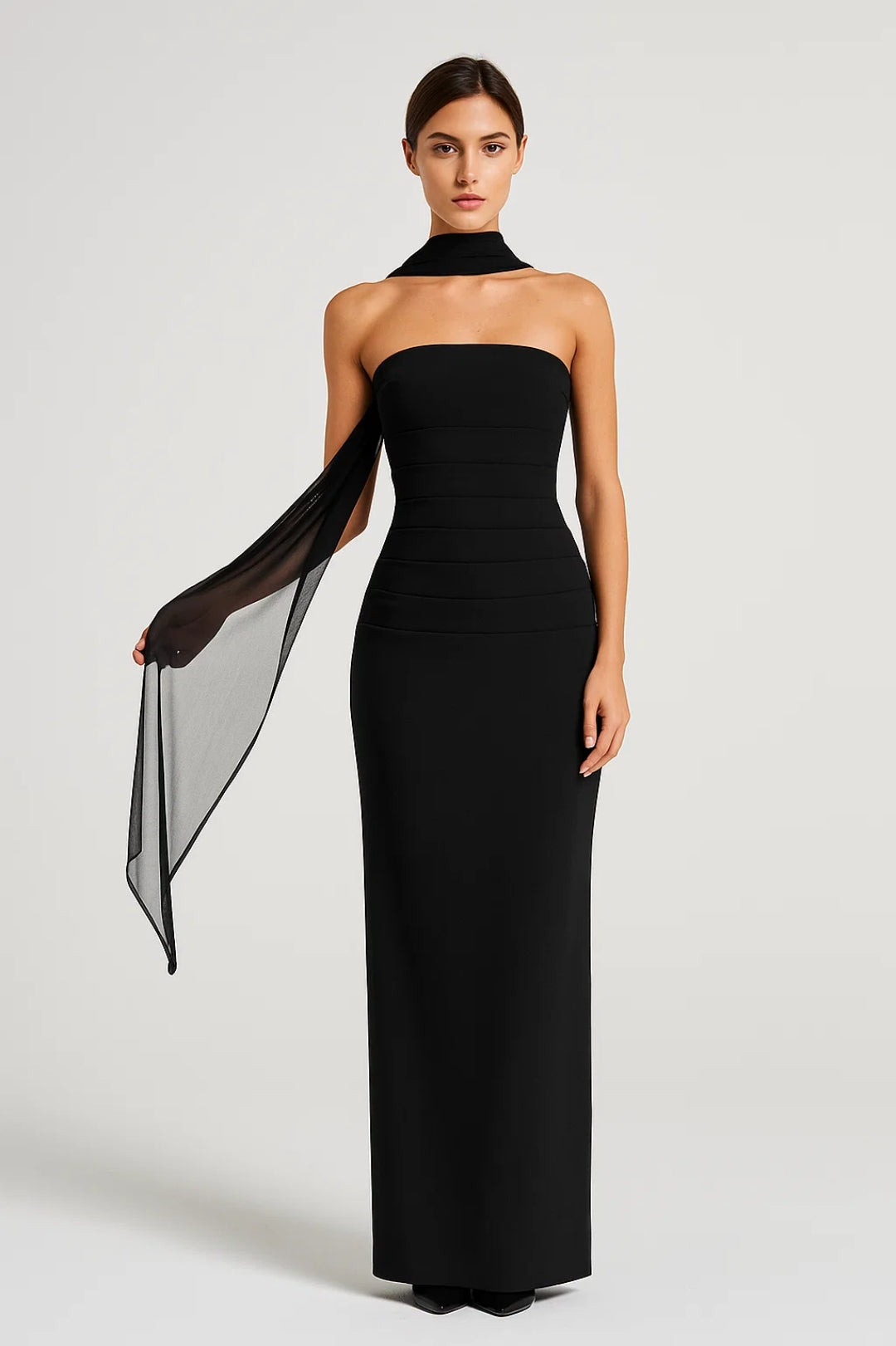 Dam Klänning | Elegant Slimfit | Strapless