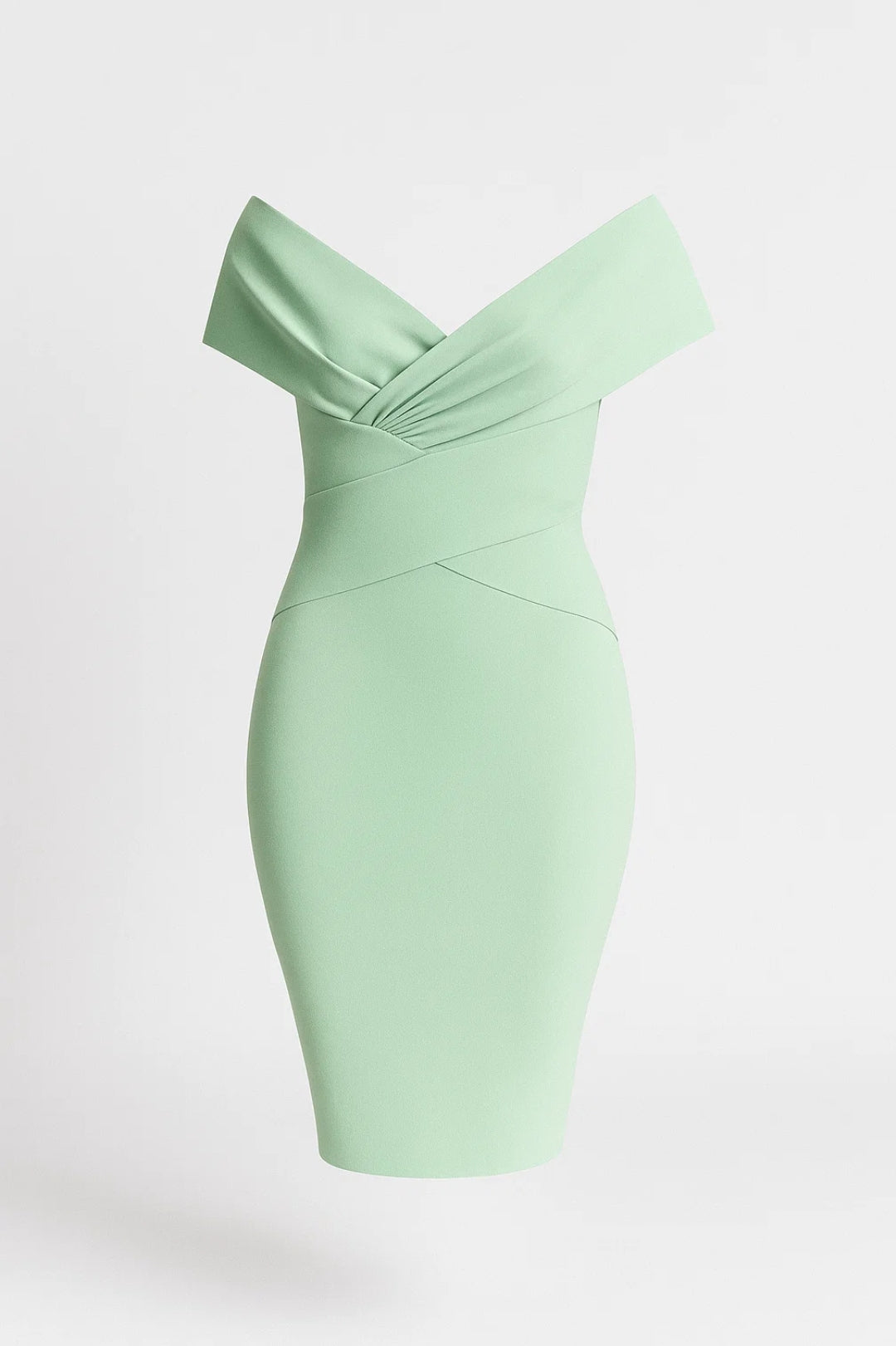 Dam Klänning | Elegant Figurnära | Off Shoulder