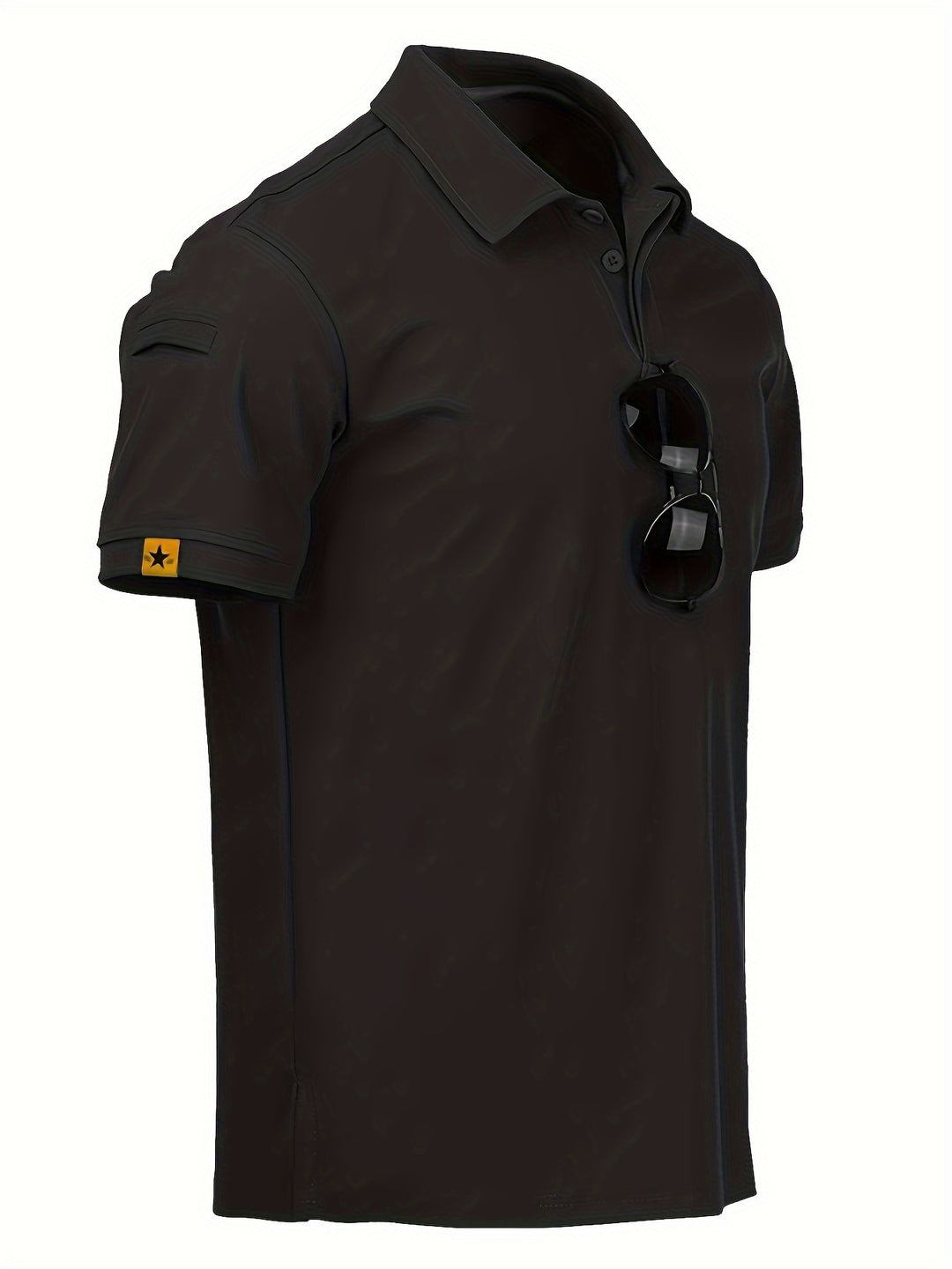 Herrpiké | Slim fit | Med knappar