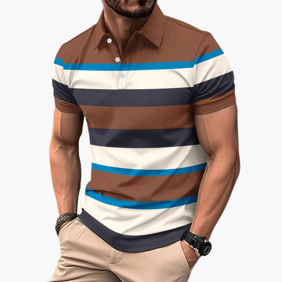 Herr Pikétröja | Slimfit | Kort Ärm