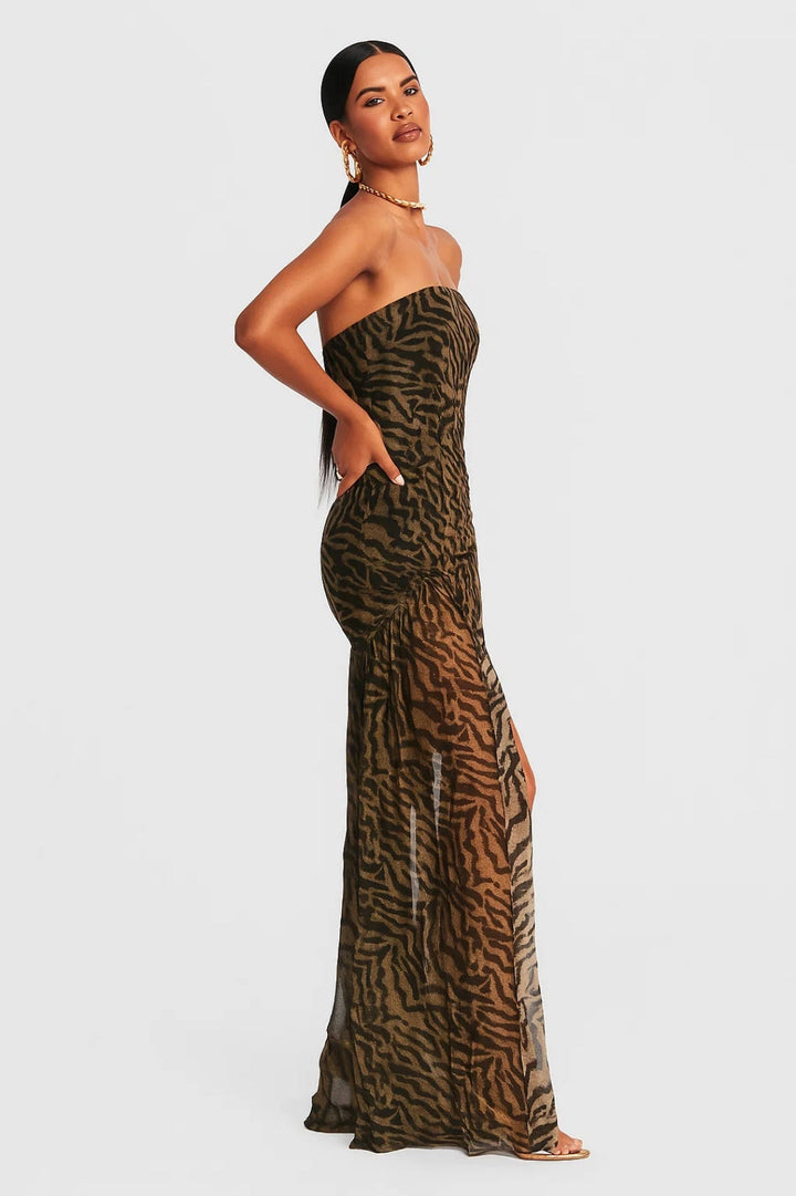Dam Klänning | Slimfit | Strapless