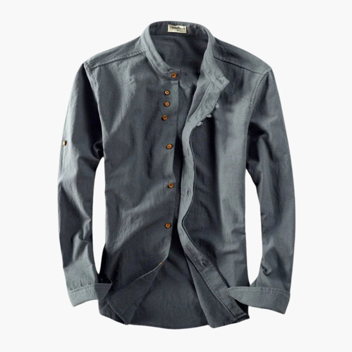 Herr Skjorta | Elegant | Med Knappar