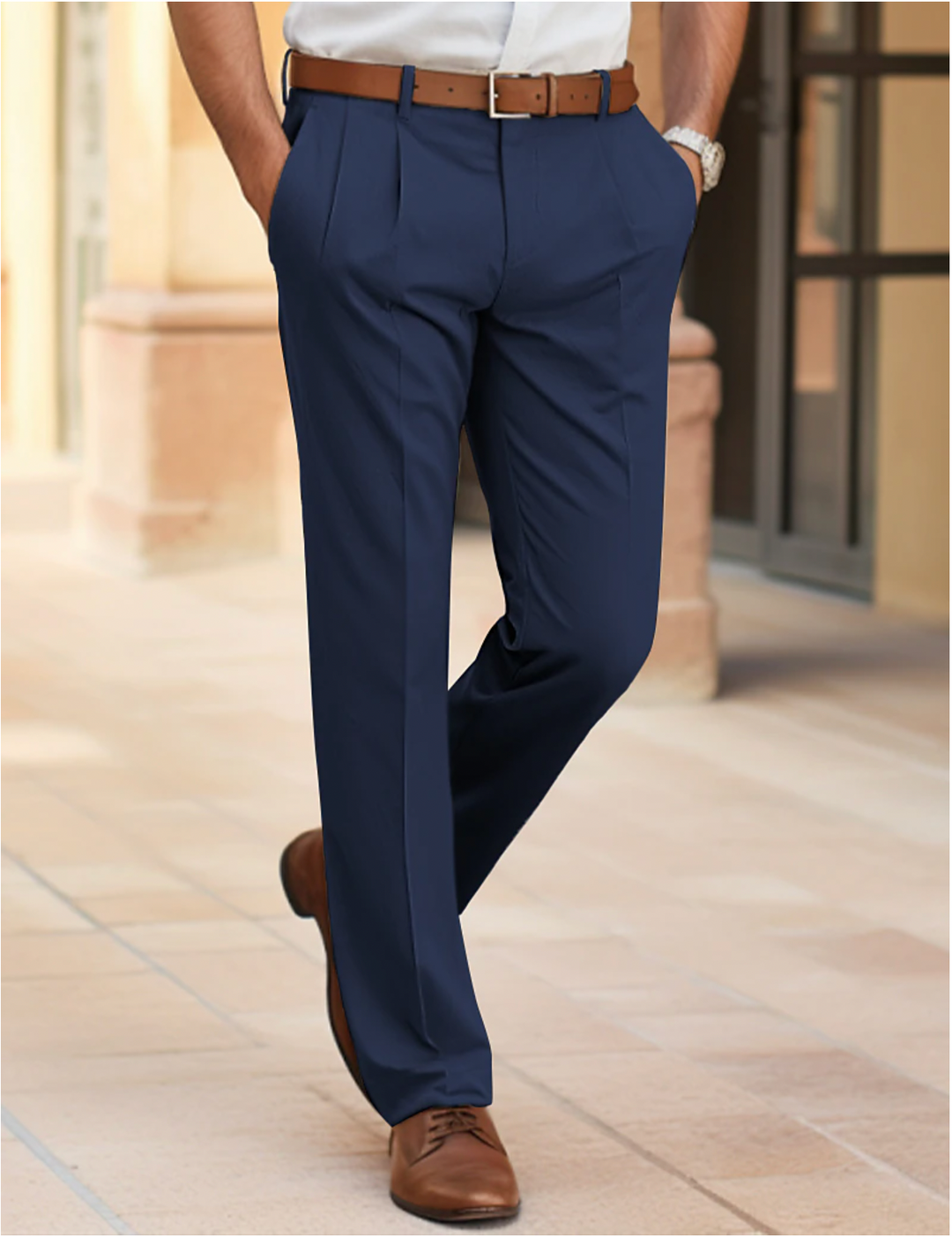 Herr Byxor | Slimfit | Pressveck