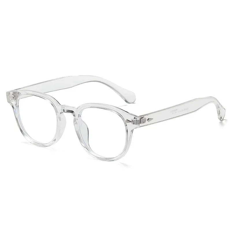 Herr Glasögon | Transparent båge | Minimalistisk look