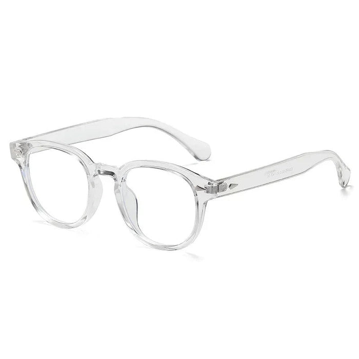Herr Glasögon | Transparent båge | Minimalistisk look