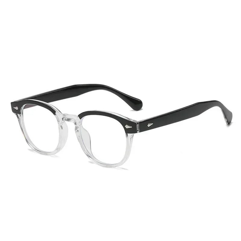 Herr Glasögon | Transparent båge | Minimalistisk look