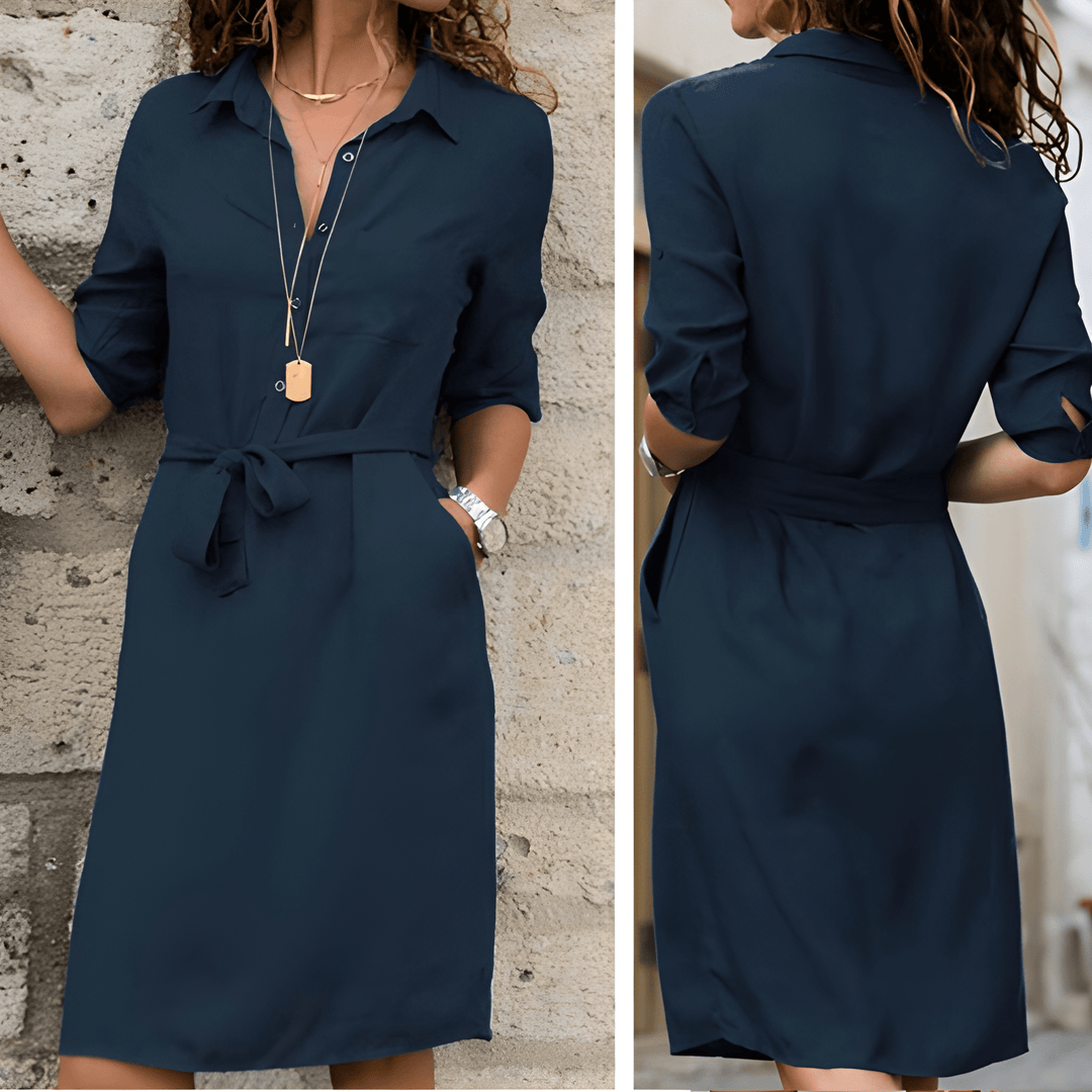 Damklänning | Stilren &amp; Tidlös | Komfort | Polyester
