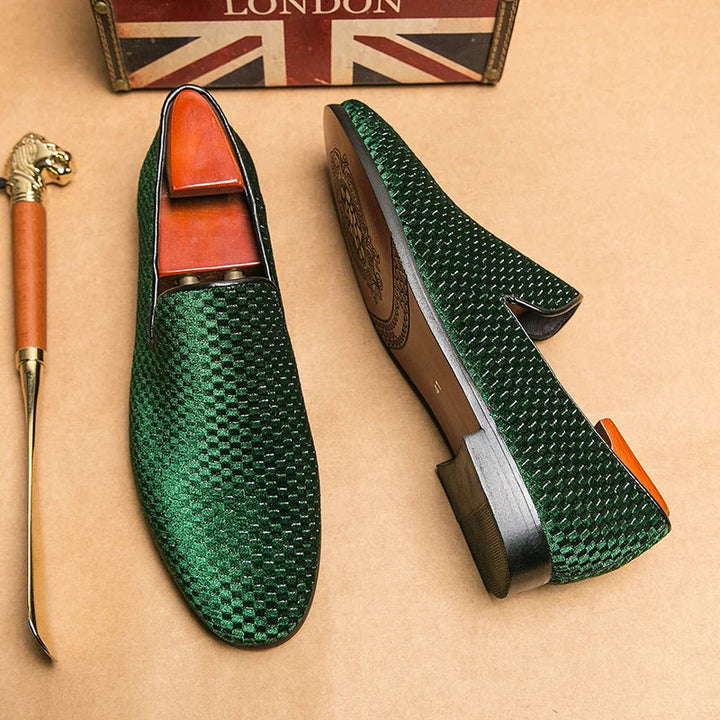 Herr Loafers | Vävd Struktur | Slip-on-modell