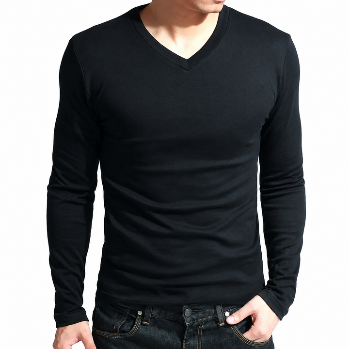 Herr Topp | Slimfit | V-ringning