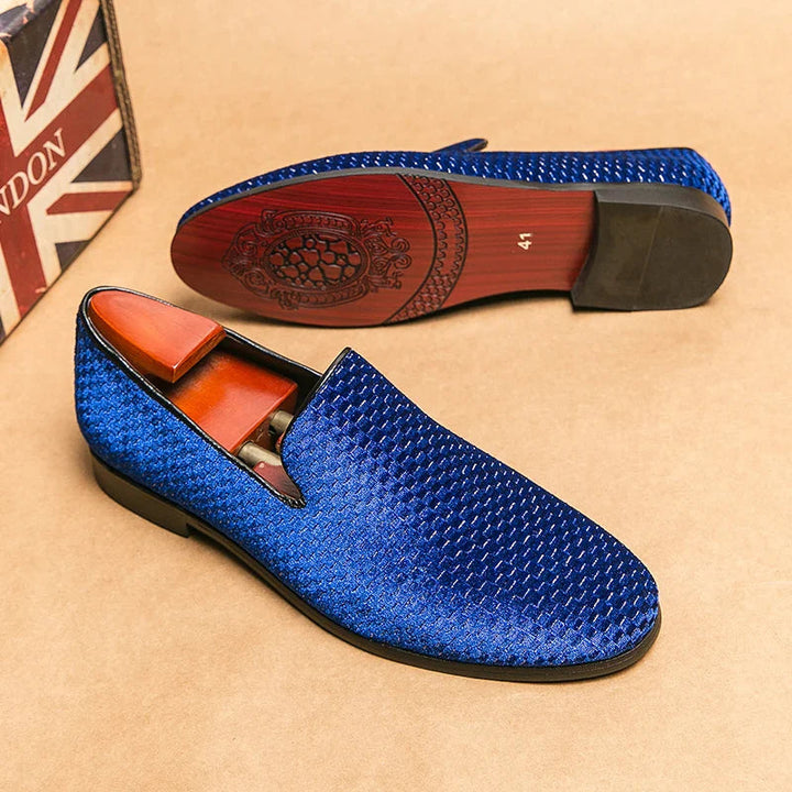 Herr Loafers | Vävd Struktur | Slip-on-modell