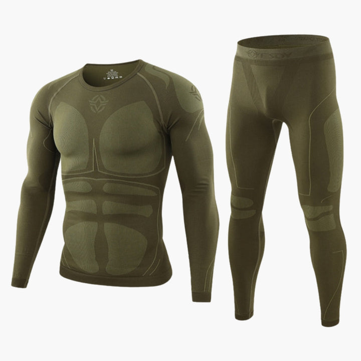 Herr Träningspaket | Slimfit | Lång Ärm