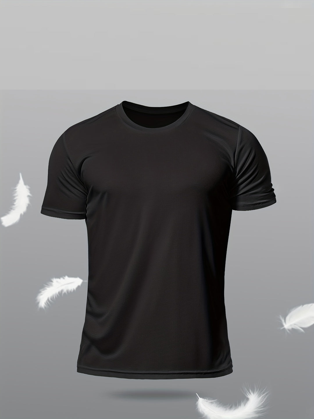 Herr-T-shirt | Slim fit | Rund hals