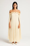 Dam Klänning | Off Shoulder | Blommig Detalj