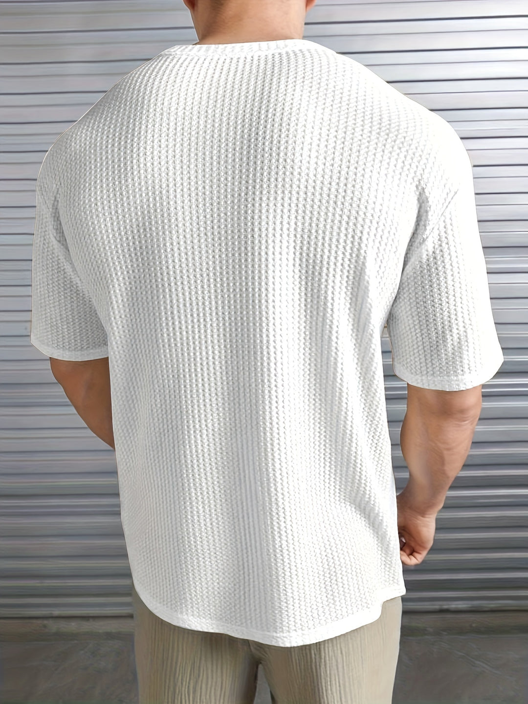 Herr T-shirt | Rak Passform | Kort Ärm
