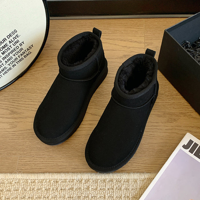 Dam Vinterstövlar med Varm Foder och Vattentät Design